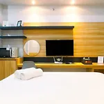 Modern And Comfy Studio Apartment No Kitchen Mustika Golf Residence By Travelio